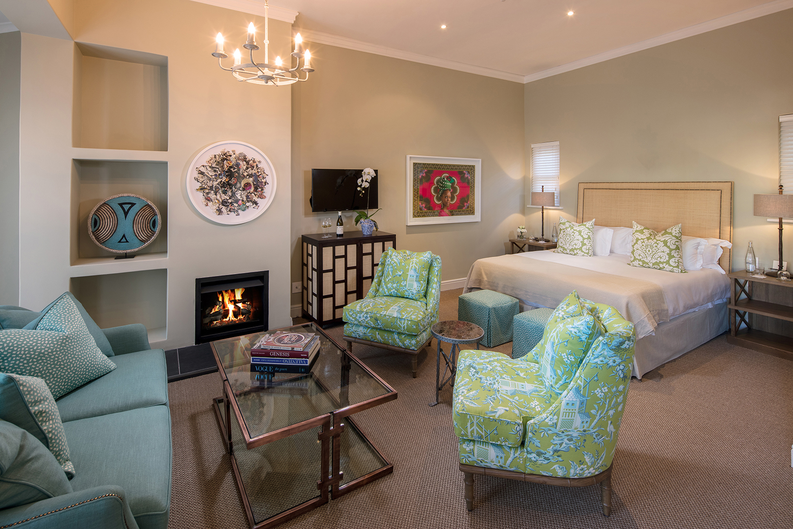  South Africa, Franschhoek, Le Quartier Francais, Grande Room