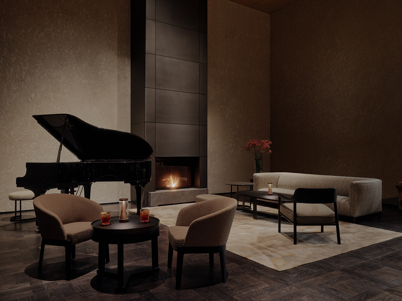 Ski & Snow, Europe, Italy, Aman Rosa Alpina, Il Salotto lounge bar