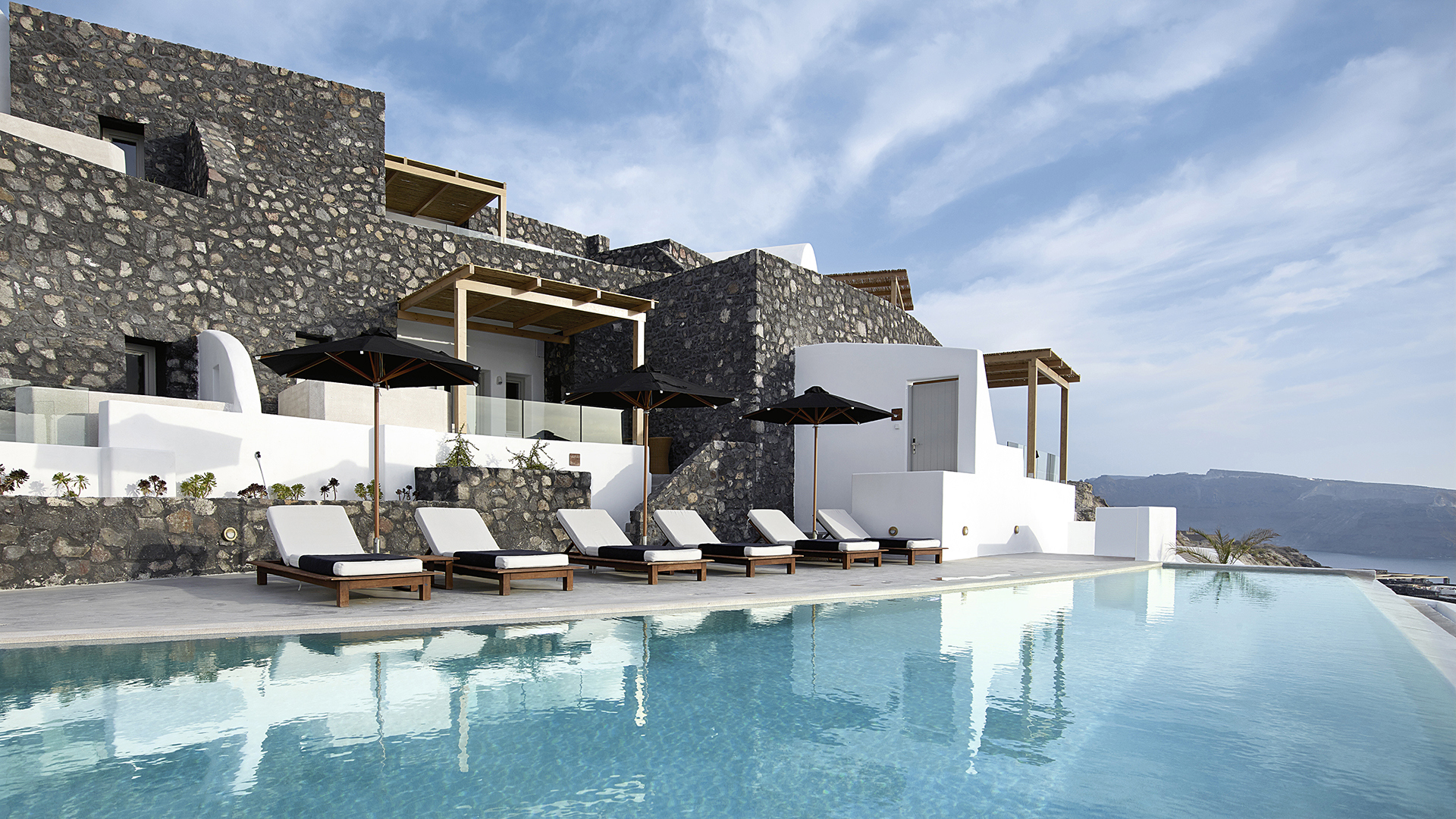 Europe, Greece, Santorini, Santo Pure Oia, Cyclades Neighborhood