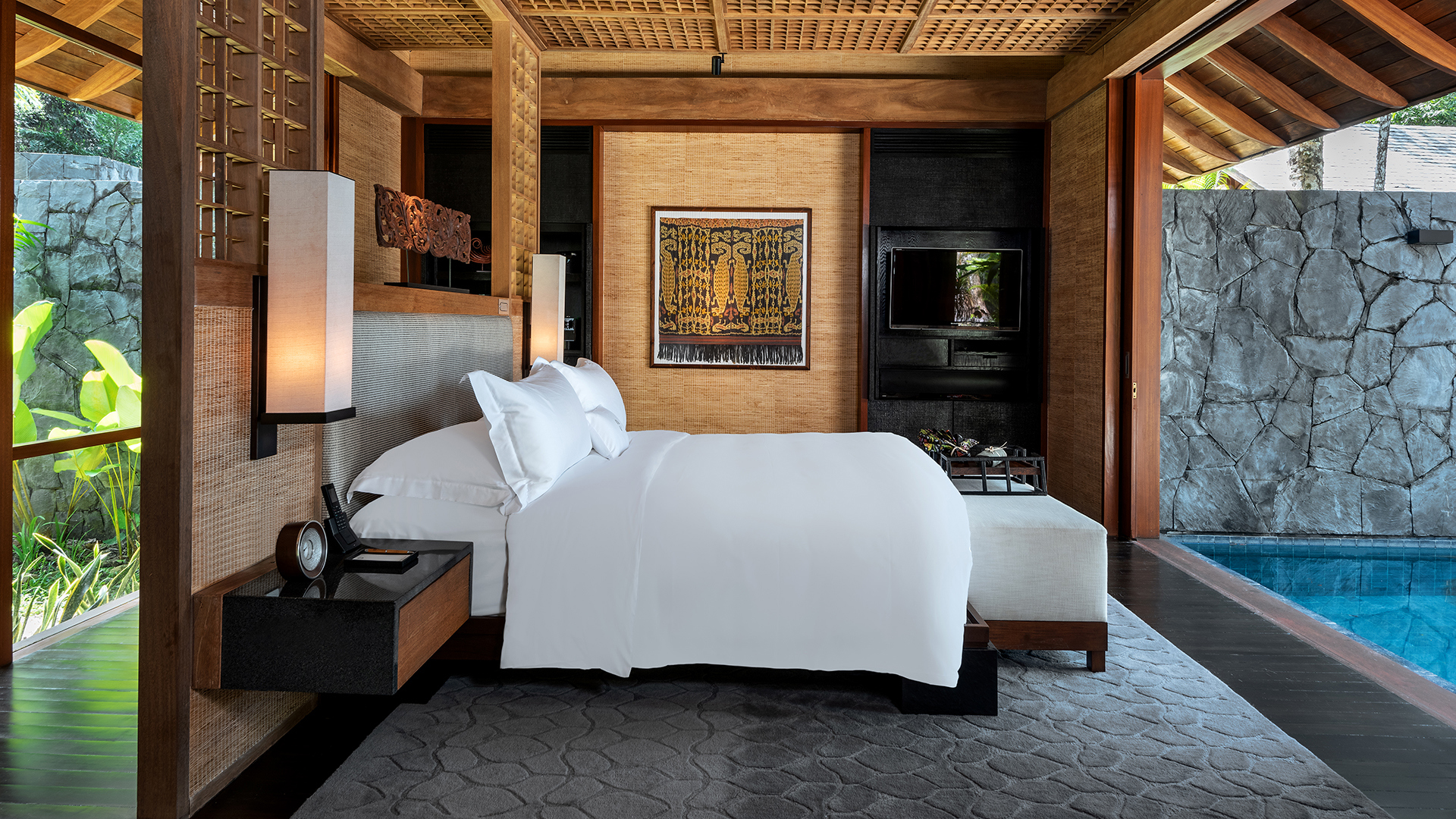  Worldwide, Malaysia, The Datai Langkawi, One Bedroom Beach Villa bedroom