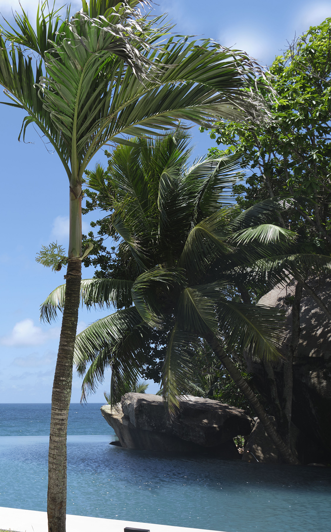 Indian Ocean, Seychelles, Cheval Blanc, Pool