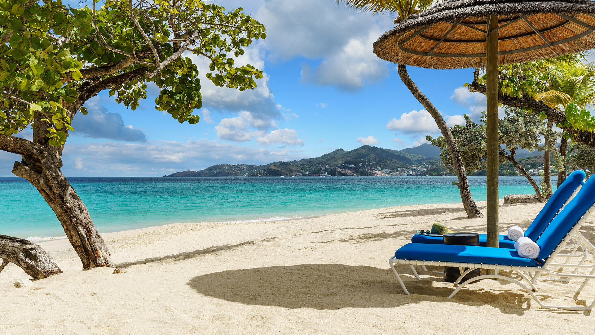 Caribbean, Bermuda & Mexico, Grenada, Spice Island Beach Resort, Beach View