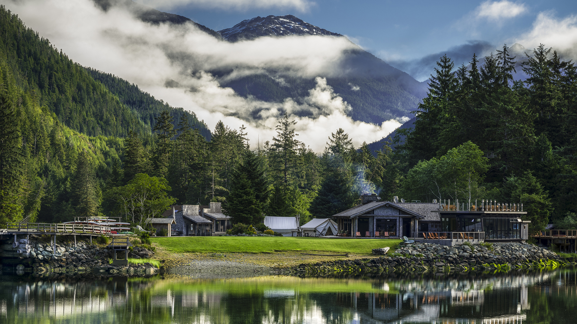 North america & canada, Canada, Clayoquot Wilderness Lodge, Main Lodge