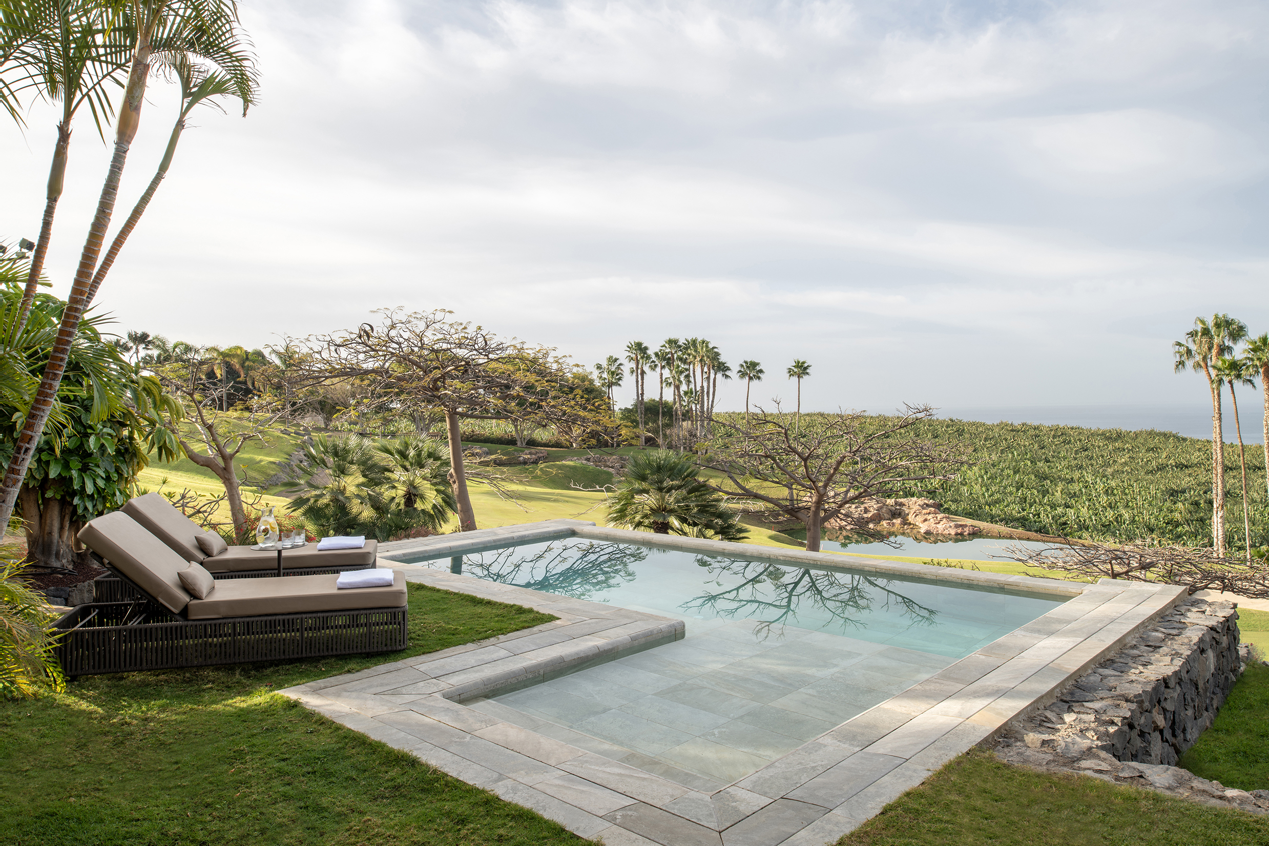 Europe, Spain, Tenerife, The Ritz-Carlton Tenerife, Abama, Private pool