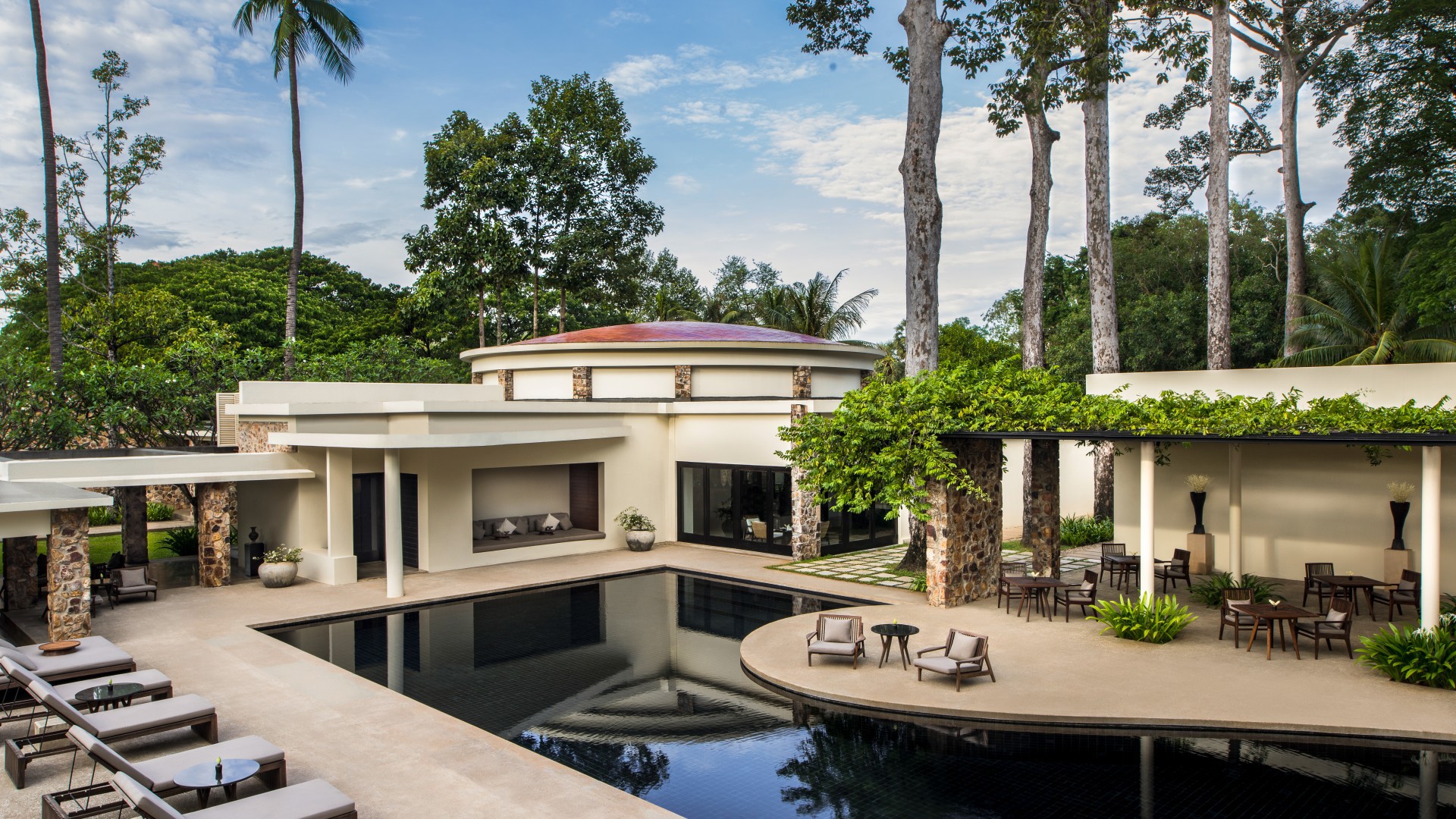  Worldwide, Cambodia, Amansara, Main Pool