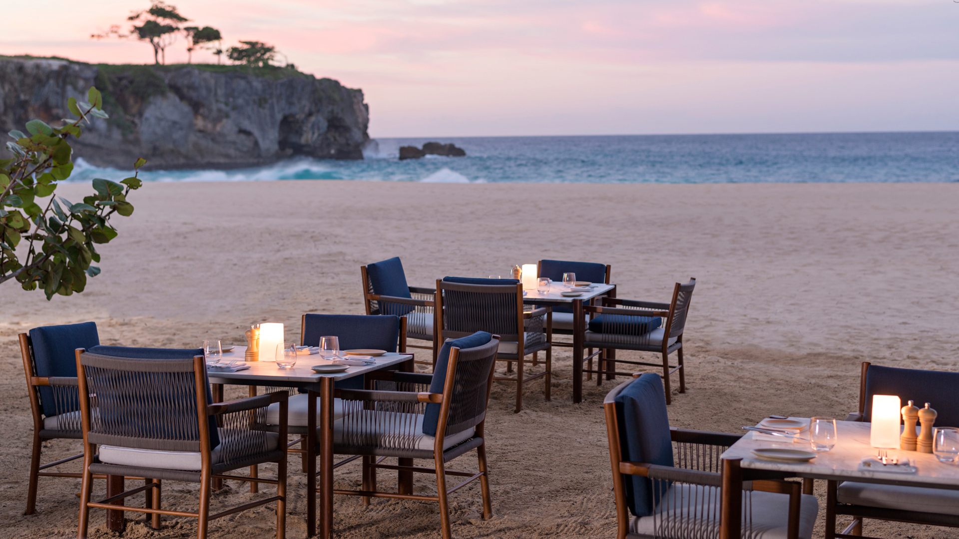 Amanera, Caribbean, Dominican Republic, Beach Club dining